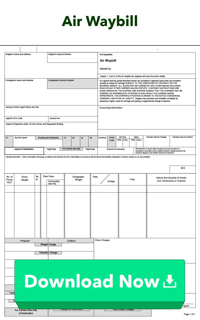 Air Waybill